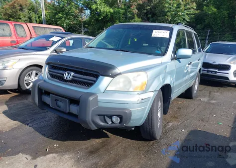 2003 Honda Pilot Ex z USA, uszkodzony, nr VIN 2HKYF18483H509727